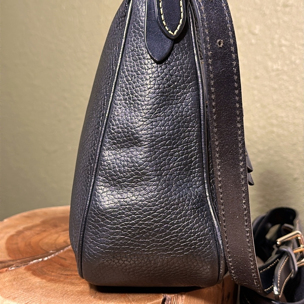DOONEY & BOURKE Black Pebble Leather Presley Crossbody - Picture 3 of 16